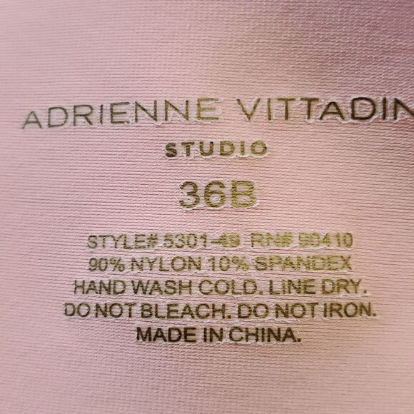 ADRIENNE VITTADINE, blush pink size 36B. Padded push up bra. - Picture 4 of 7
